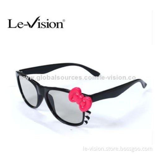 Children's Cinema Eyewear for Passive Digital Projector System